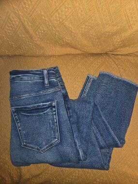Bridge by Gly - frayed bottom straight leg